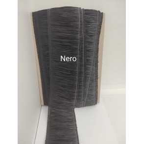 Frangia Di Rafia Made In Italy Altezza Cm 10 Nero