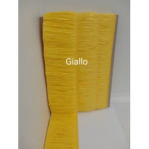 Frangia Di Rafia Made In Italy Altezza Cm 10 Giallo