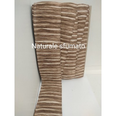 Frangia Di Rafia Made In Italy Altezza Cm 10 Naturale Sfumato