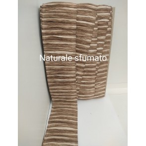 Frangia Di Rafia Made In Italy Altezza Cm 10 Naturale Sfumato
