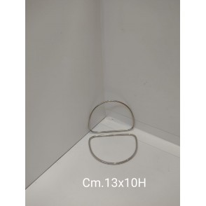 Manici In Metallo D 2 Pezzi Argento