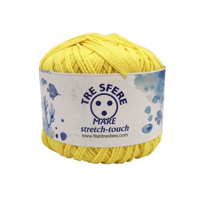 Gomitolo Mare Tre Sfere Stretch Colore Giallo