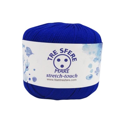 Gomitolo Mare Tre Sfere Stretch Colore Bluette
