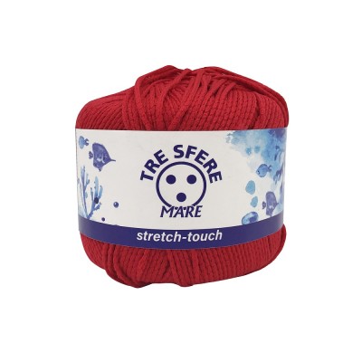 Gomitolo Mare Tre Sfere Stretch Colore Rosso