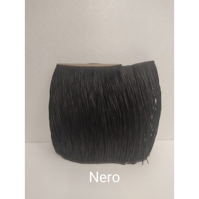 Frangia Di Rafia Made In Italy Altezza Cm 35 Nero