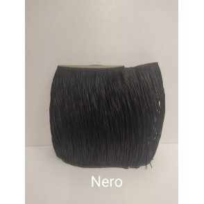 Frangia Di Rafia Made In Italy Altezza Cm 35 Nero
