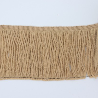 Frangia Di Lana Made In Italy Cm 15 Beige