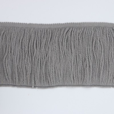 Frangia Di Lana Made In Italy Cm 15 Grigio