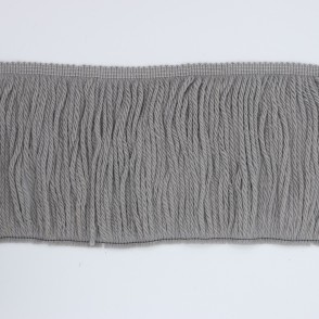 Frangia Di Lana Made In Italy Cm 15 Grigio