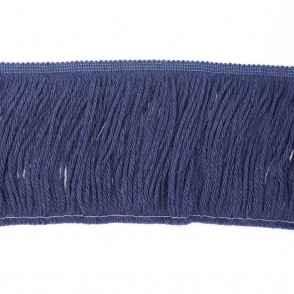 Frangia Di Lana Made In Italy Cm 15 Blu