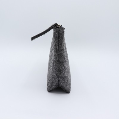 Pochette In Feltro Cm. 23,5x13x5 Antracite