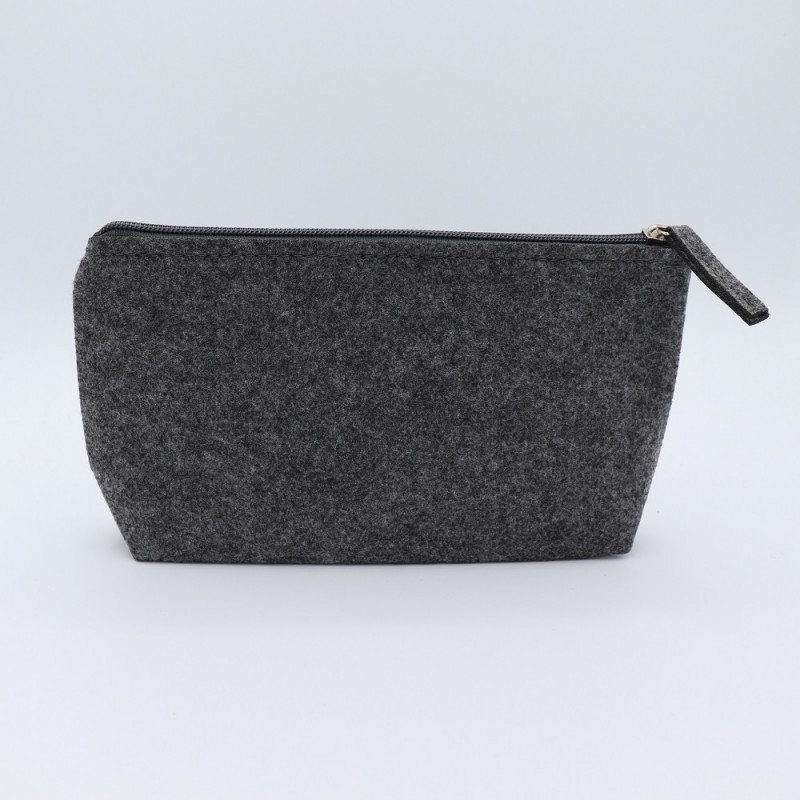 Pochette In Feltro Cm. 23,5x13x5 Antracite