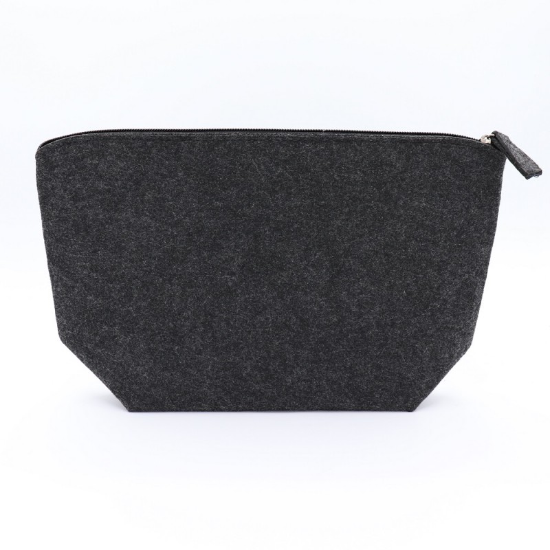 Pochette In Feltro Cm. 27x18x7,5 Antracite