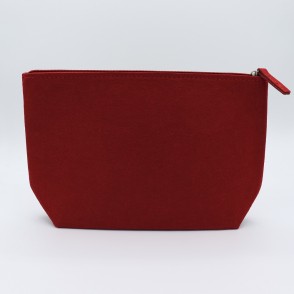 Pochette In Feltro Cm. 27x18x7,5 Bordeaux