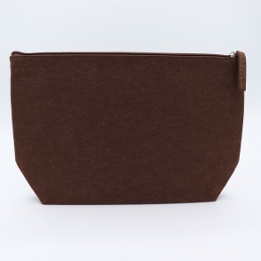 Pochette In Feltro Cm. 27x18x7,5 Marrone
