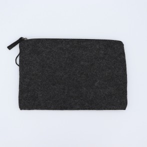 Pochette In Feltro Cm. 26x17 Antracite