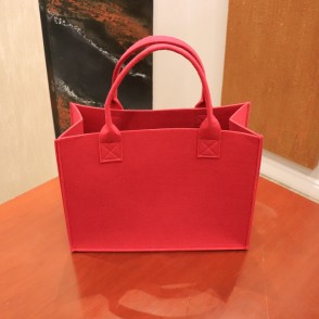 Borsa In Feltro Cm. 35x25x15 Fucsia