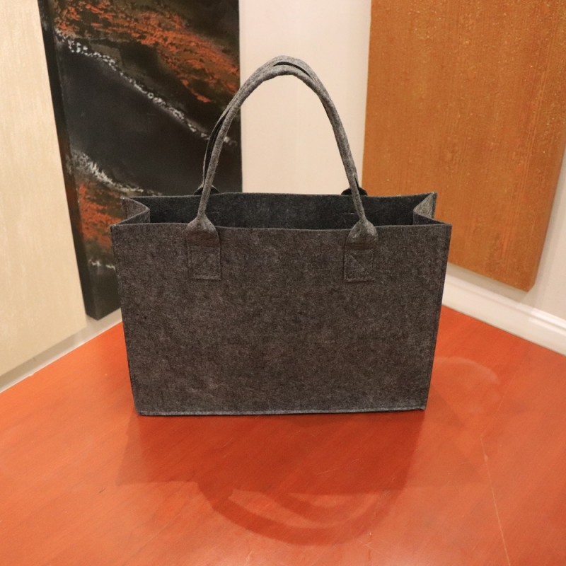 Borsa In Feltro Cm. 35x25x15 Grigio