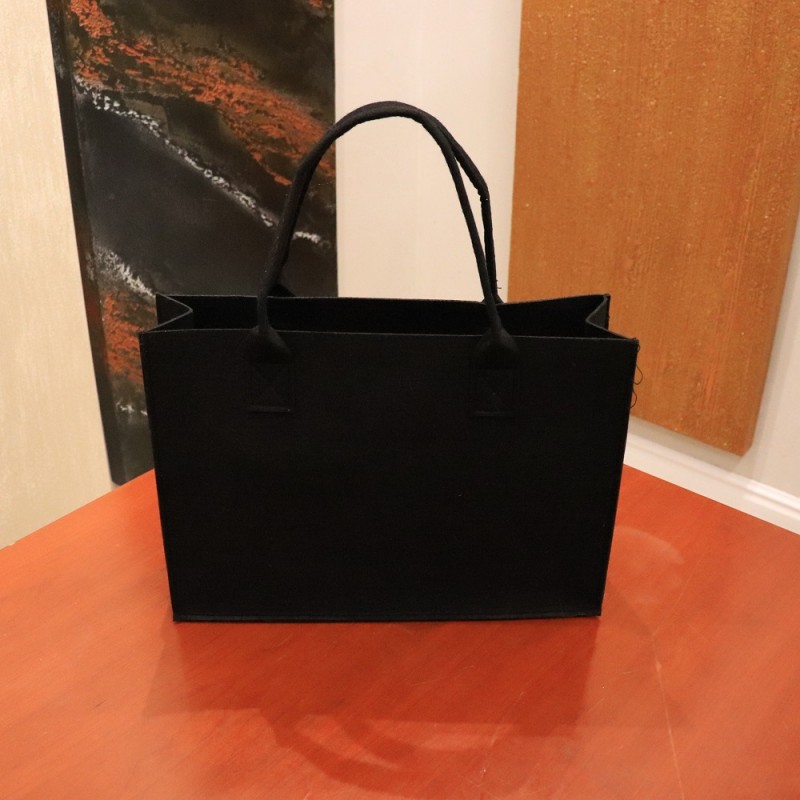 Borsa In Feltro Cm. 40x30x10 Nero