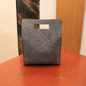 Borsa In Feltro Cm. 33x41x11,5 Grigio