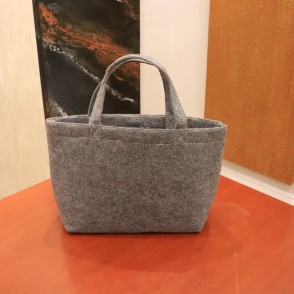 Borsa In Feltro Cm. 39x24x12 Grigio