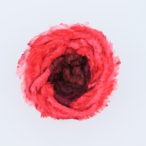 Filato Microfibra Tipo Ecopelliccia Degradé Fucsia