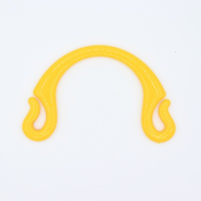 Manici Pipoca 18,5x12 Cm. Coppia Giallo
