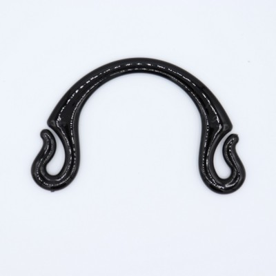 Manici Pipoca 18,5x12 Cm. Coppia Nero