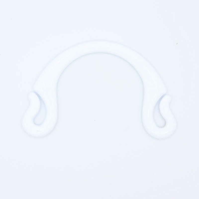 Manici Pipoca 18,5x12 Cm. Coppia Bianco