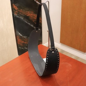Set Giroborsa + Manico In Ecopelle Nero