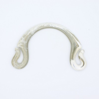 Manici Pipoca 18,5x12 Cm. Coppia Grigio Verde Marmorizzato