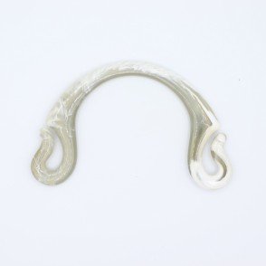 Manici Pipoca 18,5x12 Cm. Coppia Grigio Verde Marmorizzato