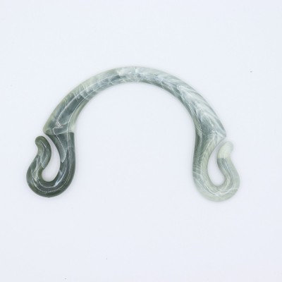 Manici Pipoca 18,5x12 Cm. Coppia Verde Salvia Marmorizzato