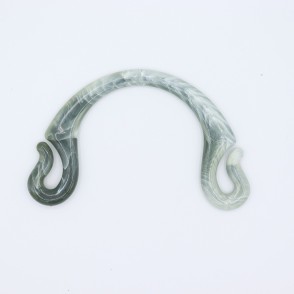 Manici Pipoca 18,5x12 Cm. Coppia Verde Salvia Marmorizzato