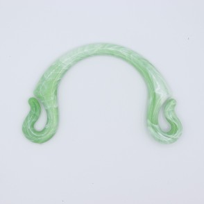 Manici Pipoca 18,5x12 Cm. Coppia Verde Menta Marmorizzato