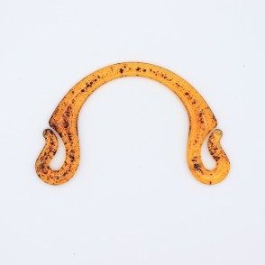 Manici Pipoca 18,5x12 Cm. Coppia Ambra