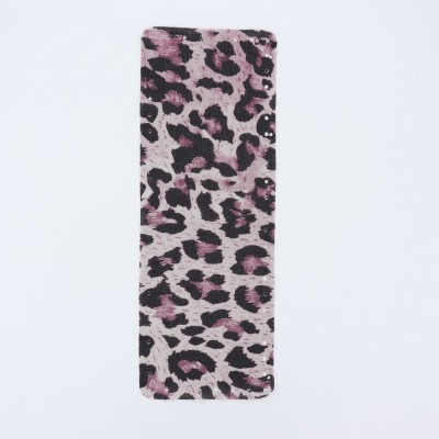 Striscia Tessuto Lycra Cm 12x30 Maculato Lilla