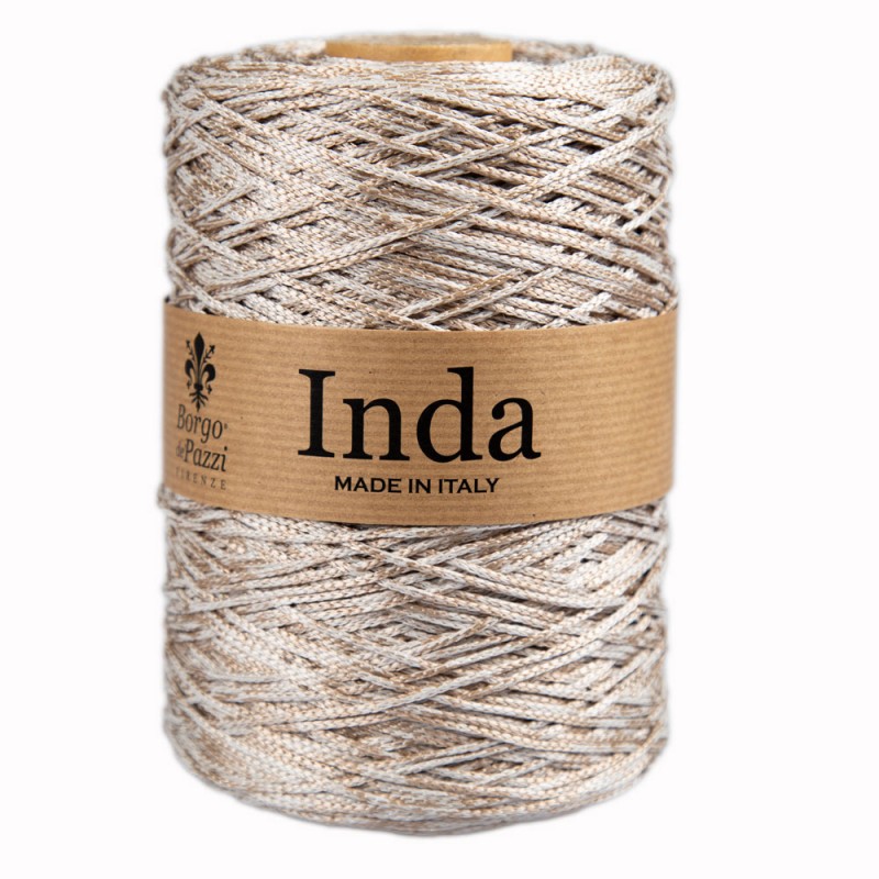 Cordino Inda 500 grammi Beige Melange 10