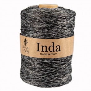 Cordino Inda 500 grammi Grigio Nero Melange 14