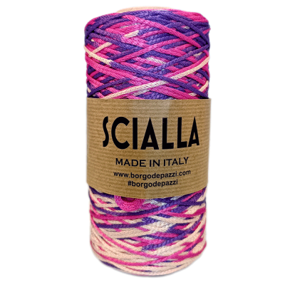 Cordino Scialla 250 grammi Multicolor Viola 6