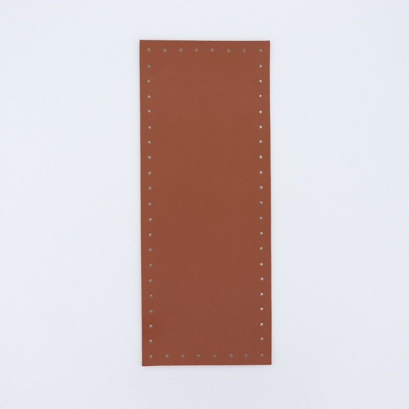 Striscia Ecopelle Scamosciata Cm 12x30 Nocciola