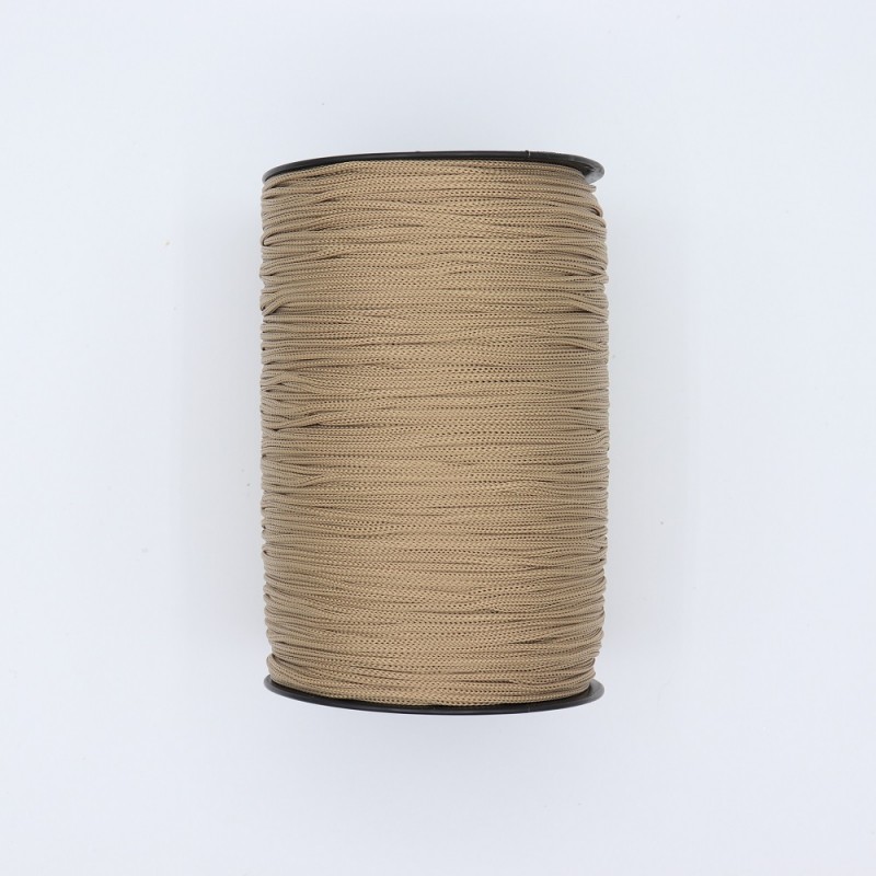 Cordino 500 grammi 2 mm. Tortora