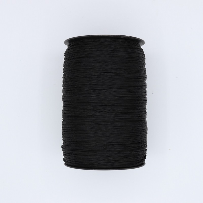 Cordino 500 grammi 2 mm. Nero