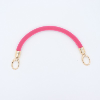 Manico In Neoprene Fucsia Con Moschettoni Oro 30 Cm