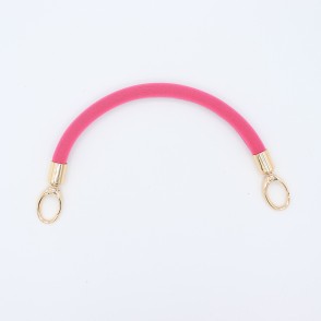 Manico In Neoprene Fucsia Con Moschettoni Oro 30 Cm