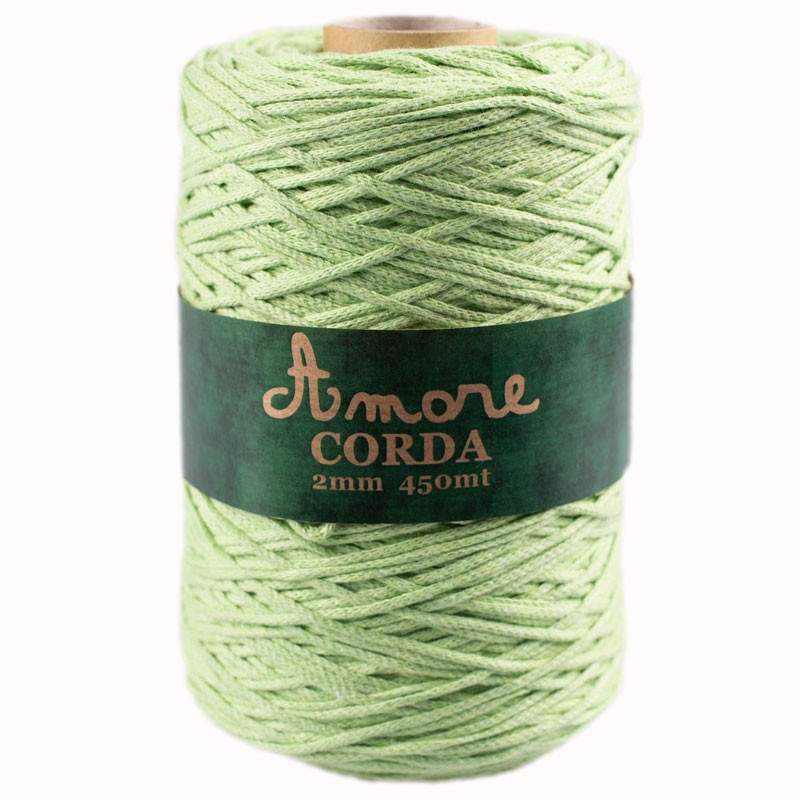 Amore Corda 2 Mm 500 Grammi Verde Chiaro 221