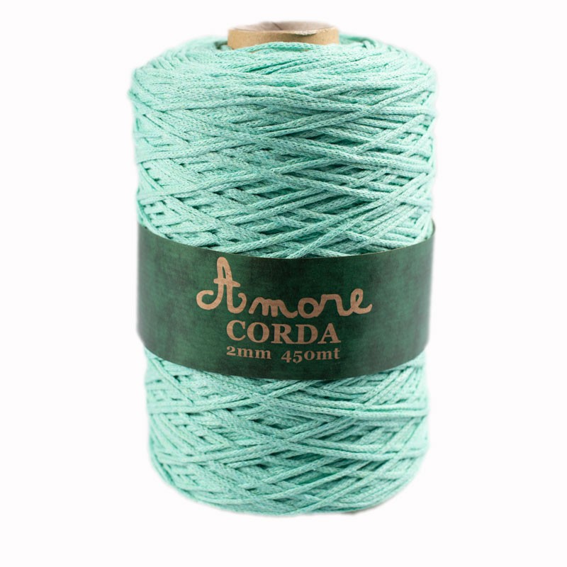 Amore Corda 2 Mm 500 Grammi Verde Acqua 315