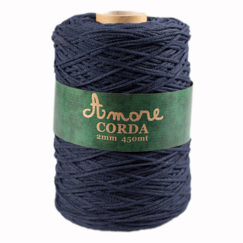 Amore Corda 2 Mm 500 Grammi Blu Notte 350
