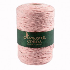 Amore Corda 2 Mm 500 Grammi Rosa Chiaro 410
