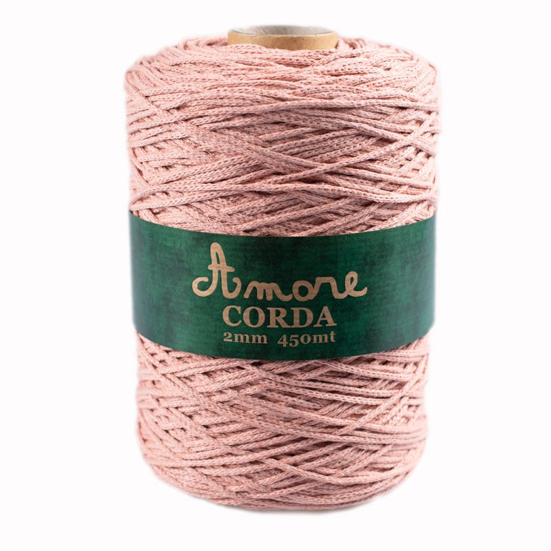 Amore Corda 2 Mm 500 Grammi Rosa 420